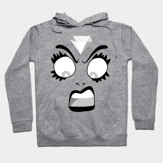 Steven Universe White Diamond Hoodie by valentinahramov